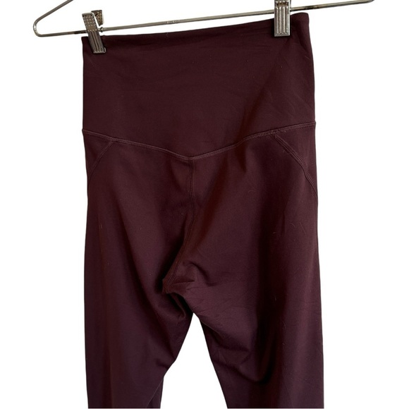 Girlfriend Collective Maroon Compressive High-Rise Legging, Size XS - Picture 5 of 8